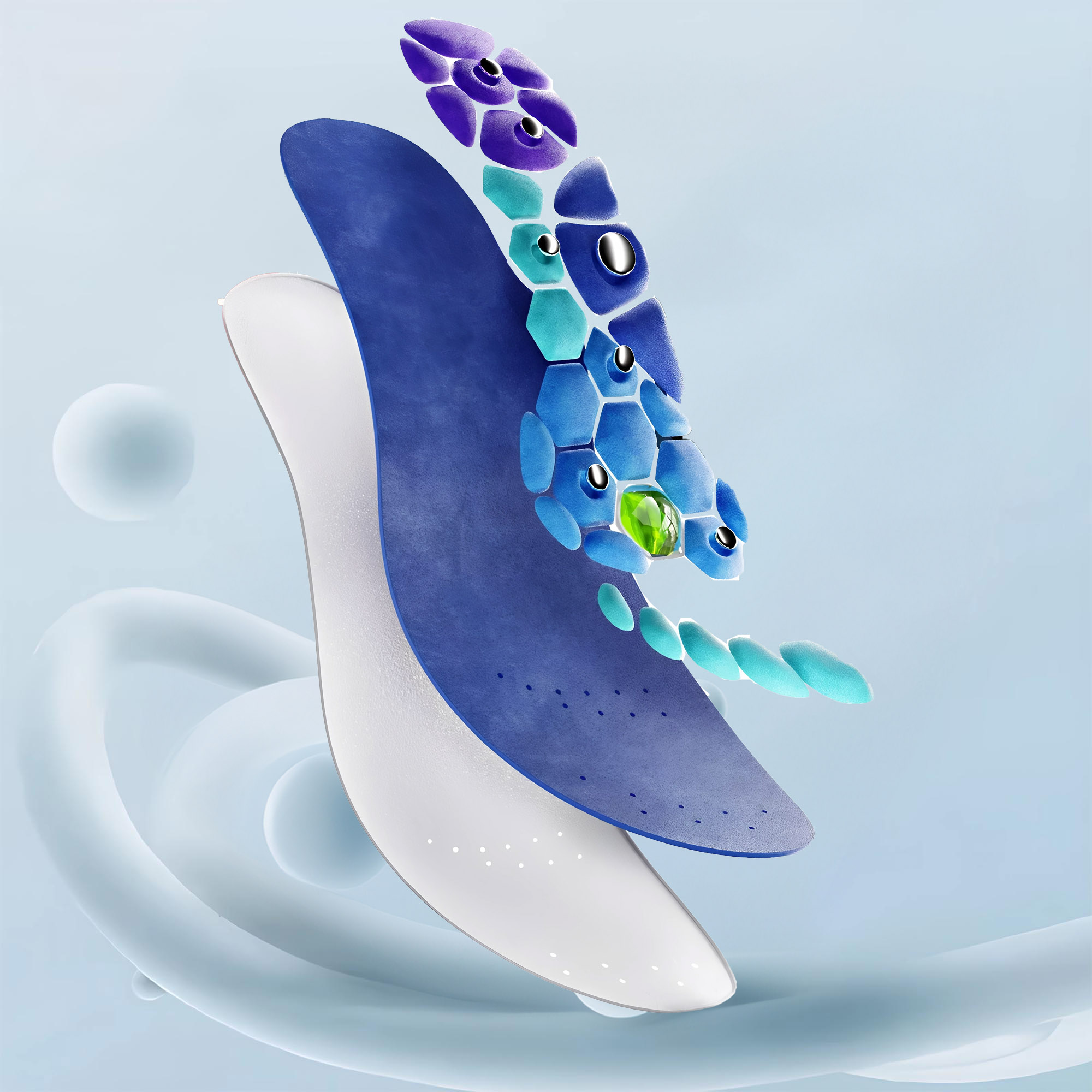 Magnetické Masážne Akupresúrne Vložky Do Topánok S Magnetmi Zdravotné Ortopedické - Image 7