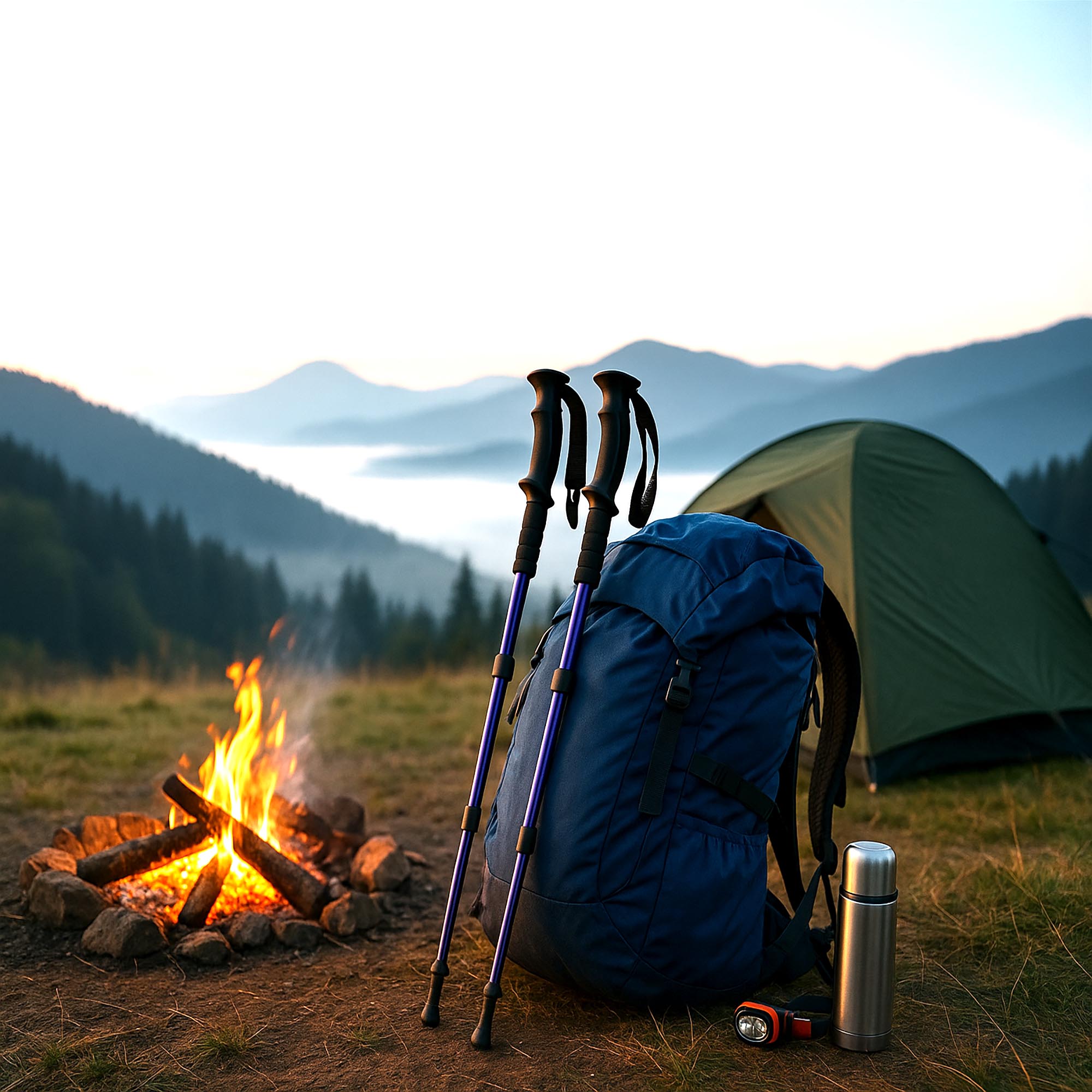 2x Kijki Nordic Walking do Chodzenia Trekingowe Kije Trekkingowe Teleskopowe - Image 4