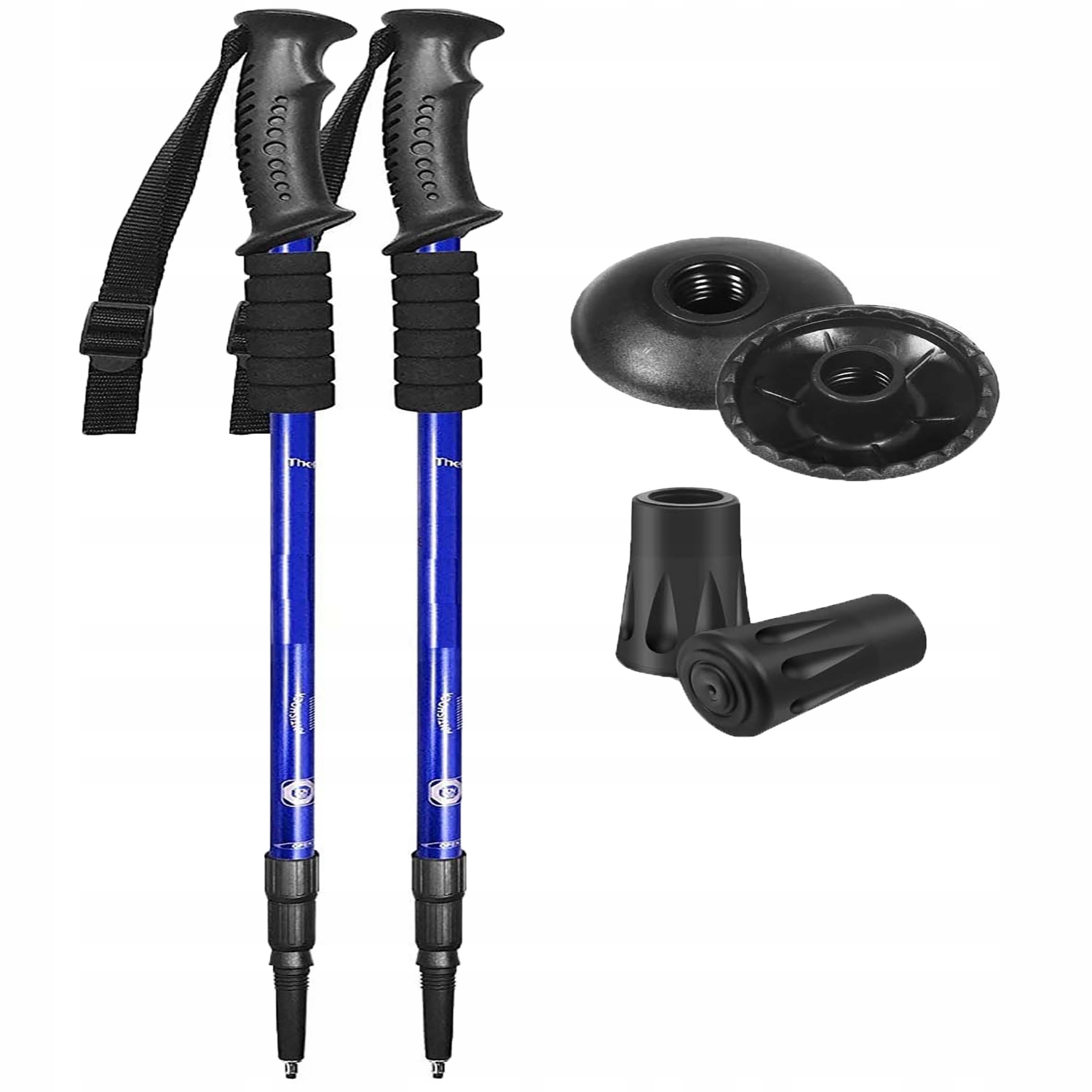 2x Kijki Nordic Walking do Chodzenia Trekingowe Kije Trekkingowe Teleskopowe - Image 10